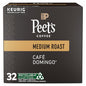 Peet's Coffee, Medium Roast Single Serve Coffee Pods - Café Domingo 32 Count (1 Box of 32 Pods)