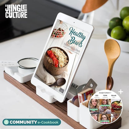 Jungle Culture 2 Polished Coconut Bowl & Wooden Spoons Set