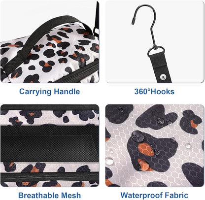 Suitcase Organizer, Travel Luggage Organizer Portable Hanging Travel Shelves Collapsible Hanging Packing Cubes for Carry on Suitcase