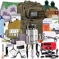 72-Hour Survival Kit | Emergency Bug Out Bag with First Aid, Water Filter, Food, Tools | 45L Tactical Backpack for Camping, Hiking, Outdoor Emergency Preparedness