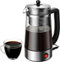 Percolator Coffee Pot Electric 10 Cup, Automatic Keep Warm, Stainless Steel Basket, Cool-Touch Handle