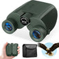 10x25 Compact Binoculars for Adults and Kids, Large View Waterproof Small Binoculars with Low Light Vision BAK4 Prism FMC Lens for Cruise Ship Bird Watching Travel Sightseeing Concert Hunting