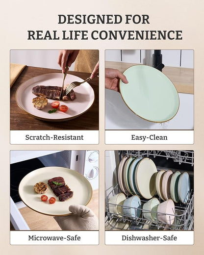 Famiware Saturn Stoneware Dishes Dinnerware Set