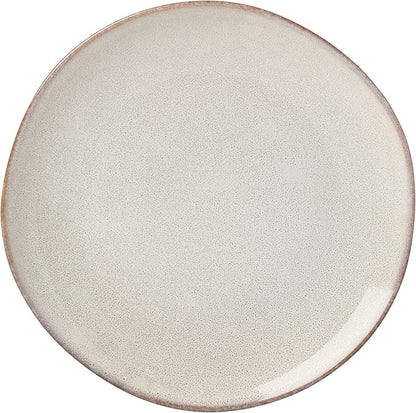 Oneida 899208 Organic Shades Oatmeal 18-Piece Dinnerware Set, Service For 6