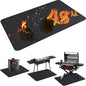 48X36in Grill Mats for Outdoor Grill,Waterproof,OilProof,Fireproof,Fits Most Grills, Smokers, Griddles and Outdoor Charcoal, Flat Top,Deck and Patio Protector