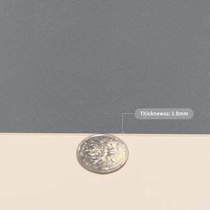 Vanity Protector Mat - Can Be Used On Both Sides Waterproof and Easy to Clean Good Flatness Used for Dresser Table(Off White+Light Gray 10x48)