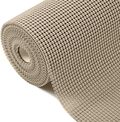 iwtmm Drawer Shelf and Cabinet Liners Non-Adhesive Extra Strong Grip - Keep Items in Place for Kitchen, Bathroom, Office & Wardrobe, Heavy Duty Anti-Slip Liners for Cabinets, Cupboards, Drawers