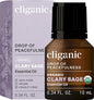 Cliganic Organic Clary Sage Essential Oil, 100% Pure Natural for Aromatherapy | Non-GMO Verified