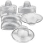 50 pcs Heavy Duty Stainless Steel Slop Basket Filter Trap, 2.75" Top / 1" Mesh Metal Sink Strainer,Perfect for Kitchen Sink/Bathroom Bathtub Wash Basin Floor Drain Balcony Drain Hole