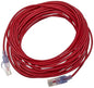Monoprice Cat6A Ethernet Network Patch Cable - 25 Feet - Red | 10-Pack, 10G - SlimRun Series