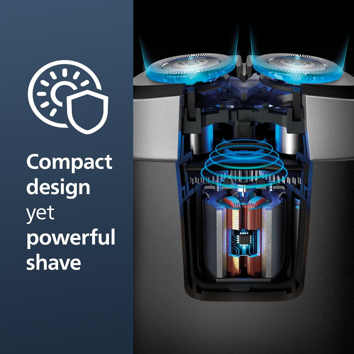 Philips Norelco Travel Groom Duo includes Compact Shaver + OneBlade 360 with Connectivity Face + Body, Electric Beard Trimmer, Shaver and Body Groomer with 5in1 Comb, Body Attachment, Travel Case
