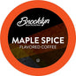Brooklyn Beans Roastery Coffee Pods, Fall Maple Spice Flavored - Compatible with Keurig K Cup Brewers Including 2.0 Machines, 40 Count, Autumn-Inspired