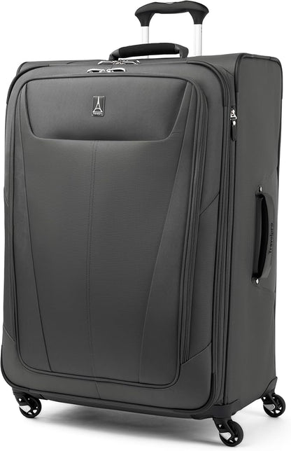 Travelpro Maxlite 5 Softside Expandable Checked Luggage with Spinner Wheels, Lightweight, 29-Inch — Shadow Grey