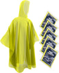 Hagon PRO Disposable Rain Ponchos for Adults (5 Pack)