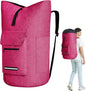 Laundry Bag Extra Large 115L，Laundry Backpack with Shoulder Straps，Sturdy Travel Laundry Bags with 4 Pockets，Laundry Backpack Heavy Duty，Clothes Hamper Bag XXL，College Dorm Essentials