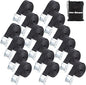 Cartman 1" x 12' Lashing Straps Cargo Tie-Down Strap Up to 600lbs, 16pk in Carry Bag, Black