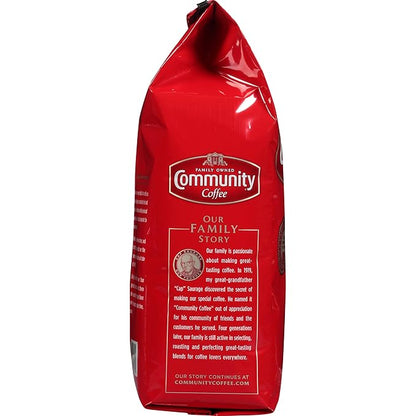 Community Coffee Café Special Blend Ground Coffee, Medium-Dark Roast, 32 Ounce Bag (Pack of 4)