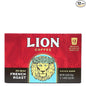 Lion Coffee French Roast Coffee Pods - Single-Serve Pods - Bold Dark Roast - Arabica Coffee - Compatible with Single-Serve Brewing Systems - 12 Count Box
