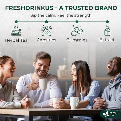 FreshDrinkUS, Oregano Leaf Tea | 135 Tea Bags – Pure Herbal Infusion from Origanum vulgare - Naturally Bold & Aromatic Flavor - Premium Quality, Sustainably Sourced. Vegan