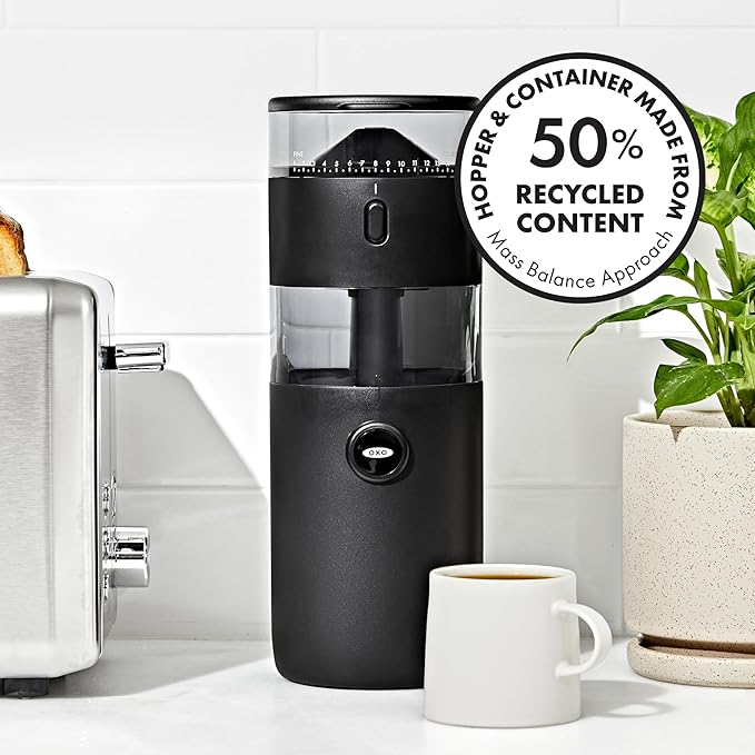 OXO Brew Compact Conical Burr Coffee Grinder