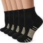 Iseasoo Copper Compression Socks for Men & Women – Plantar Fasciitis Relief, Ankle Support & Circulation – Running & Recovery