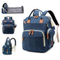 Diaper Bag, Backpack with Changing Station, Waterproof Baby Bag for Boys & Girls, USB Charging Port for Parents, Travel Backpack Baby Essentials & Lovely Baby Shower Gifts,Blue