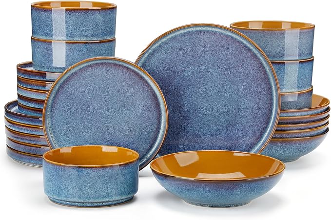 ONION Ceramic Plates and Bowls Sets