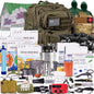 72-Hour Survival Kit | Emergency Bug Out Bag with First Aid, Water Filter, Food, Tools | 45L Tactical Backpack for Camping, Hiking, Outdoor Emergency Preparedness