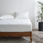 Simple&Opulence Cooling Quilted Mattress Pad – Fitted Sheet Mattress Protector Cover with Elastic Corners, Soft & Breathable, 16 Inch Deep Pocket (White,Full)