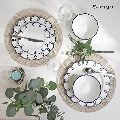 Sango 12-Piece Stoneware Dinnerware Set