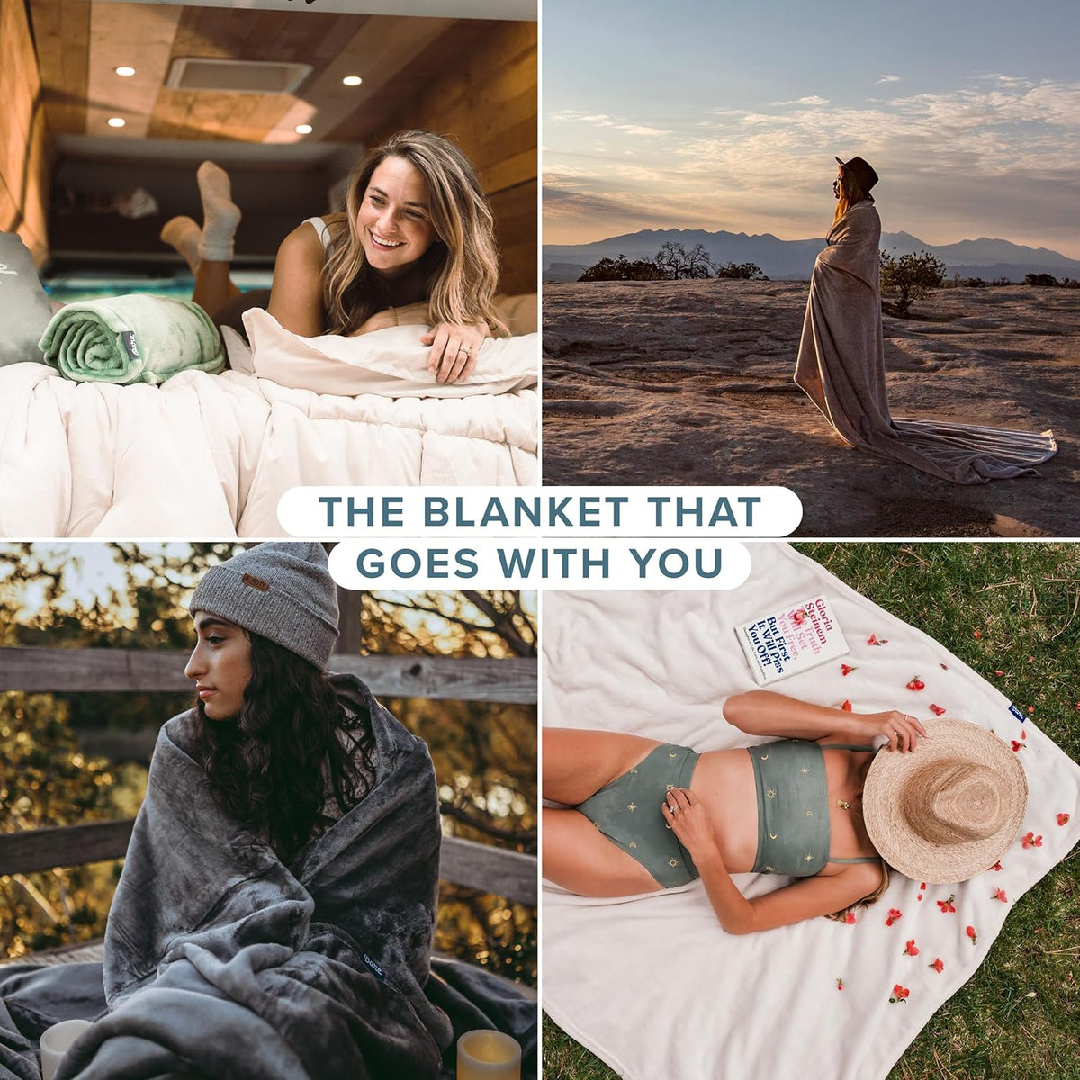 Bare Home Fleece Blanket - Throw/Travel - Ultra-Soft Lightweight for Bed, Sofa, and Couch - Luxury Microplush - Cozy Warm Blanket (Throw/Travel, Plum)
