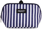 PackIt® Freezable Snack Bag, Seaside Stripe, Built with ECOFREEZE® Technology, Collapsible, Reusable, Zip Closure, Designed For Keeping Snacks Fresh On the Go