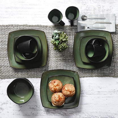 Gibson Elite Soho Lounge 16 Piece Dinnerware Set
