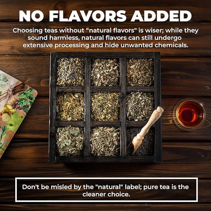 Gardenika Organic Flamma-tea Loose Leaf Turmeric Ginger Tea | with Cinnamon & Pepper | 100% Natural | Caffeine Free | Herbal Wellness Tea | Premium Blend | 1 lb (454g)