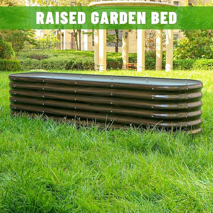 SnugNiture 8x2x2ft Raised Garden Bed Kit