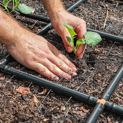 Garden Grid Watering System | Raised Garden Bed Drip Irrigation System – But