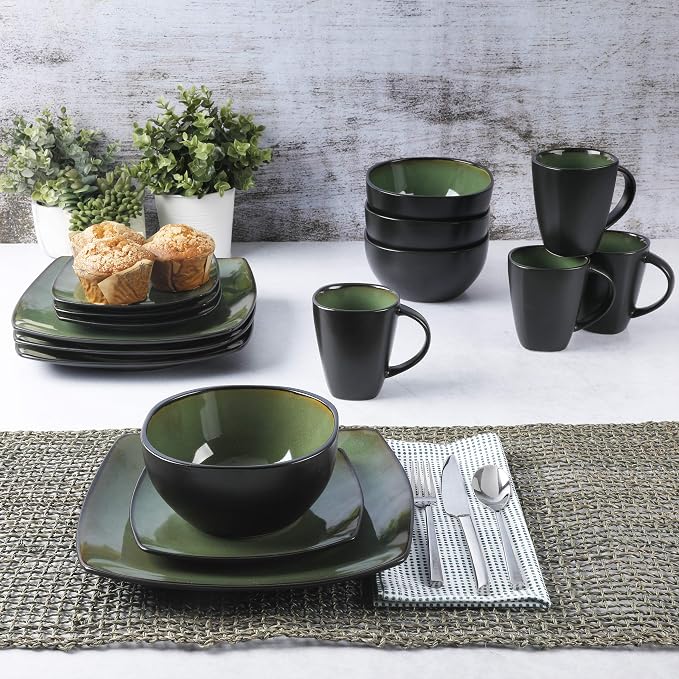 Gibson Elite Soho Lounge 16 Piece Dinnerware Set