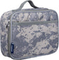 Wildkin Kids Insulated Lunch Box – Durable and Reusable for School & Travel - Digital Camo