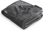 Bare Home Textured Fleece Blanket - King Size - Ultra-Soft Lightweight for Bed, Sofa, and Couch - Luxury Microplush - Cozy Warm Blanket (King, Chevron Grey)