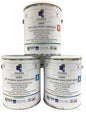 Coloredepoxies 10020 Light Blue Epoxy Resin Coating Made with Beautiful and Vibrant Pigments, 100% Solids, For Garage Floors, Basements, Concrete and Plywood. 3 Gallon Kit