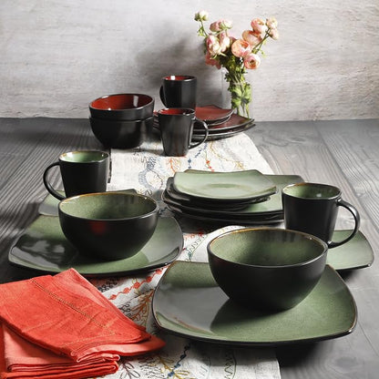 Gibson Elite Soho Lounge 16 Piece Dinnerware Set