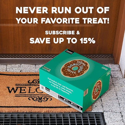 The Original Donut Shop Regular, Keurig Single Serve K-Cup Pods, Medium Roast Coffee, 60 Count, (6 Packs of 10)