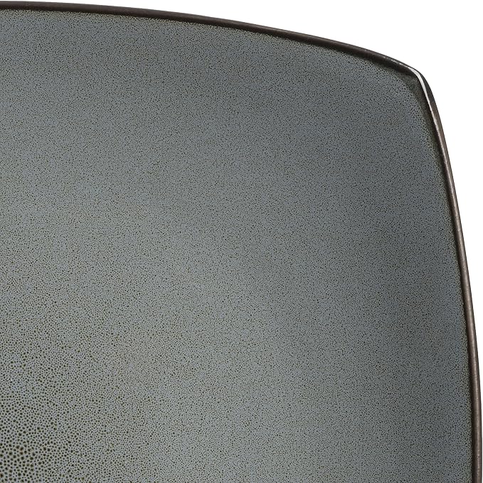 Gibson Elite Soho Lounge Square Reactive Glaze Stoneware Dinnerware Set