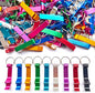 200pc Colored Aluminum Bottle Opener Keychain, Claw Beverage Opener for Kitchen/Wedding/Bar/Party