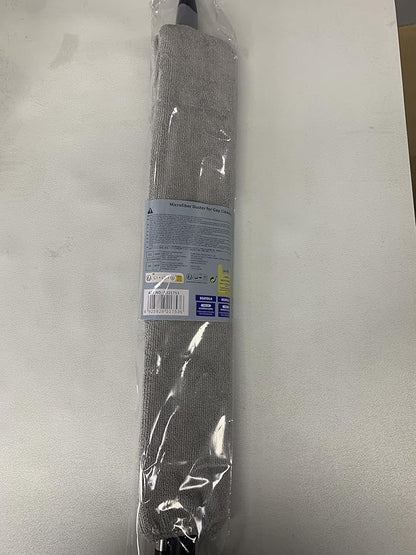 MR.SIGA Flexible Microfiber Long Duster for Gap Cleaning, Stainless Steel Adjustable Handle, Washable Gap Cleaning Duster Gray