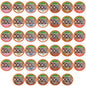 Double Donut Coffee Decaf Flavored Coffee Single Serve Cups For Keurig K Cup Brewer Variety Pack Sampler, 40 Count (SYNCHKG115120)