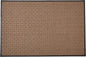 Kempf Water Retainer Entrance Mat, Indoor Outdoor Rubber Rug, Moisture Trapping, Absorbent Mat (4' X 6', Brown)