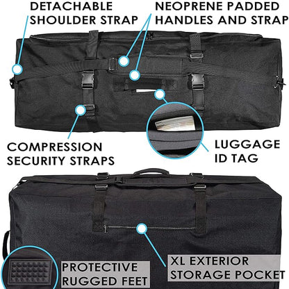 Stroller Travel Bag for Standard or Double/Dual Strollers