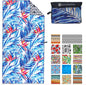 ECCOSOPHY Microfiber Beach Towel - Sand Free Towels are Quick Dry, Light Weight, Super Absorbent - Perfect Pool, Travel, Cruise, Camping Essentials - Oversized Extra Large for Adults 71x35 in