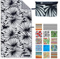 ECCOSOPHY Microfiber Beach Towel - Sand Free Towels are Quick Dry, Light Weight, Super Absorbent - Perfect Pool, Travel, Cruise, Camping Essentials - Oversized Extra Large for Adults 71x35 in